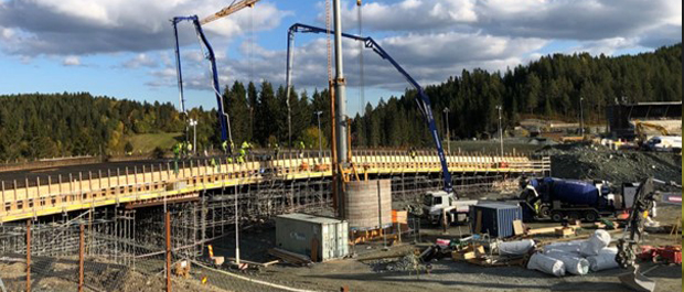 20-timers støpejobb i Granåsen