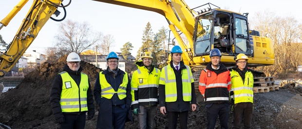 Markerte byggestart for nytt Vikingtidsmuseet